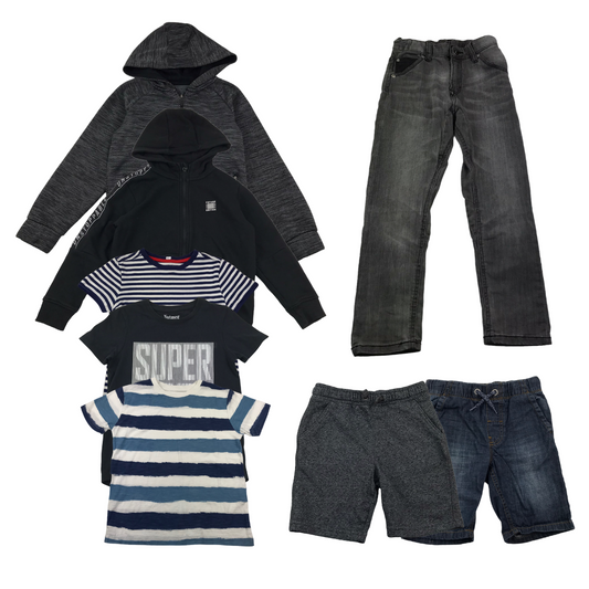 Casualwear Grey and Navy Bundle of Clothing Age 6
