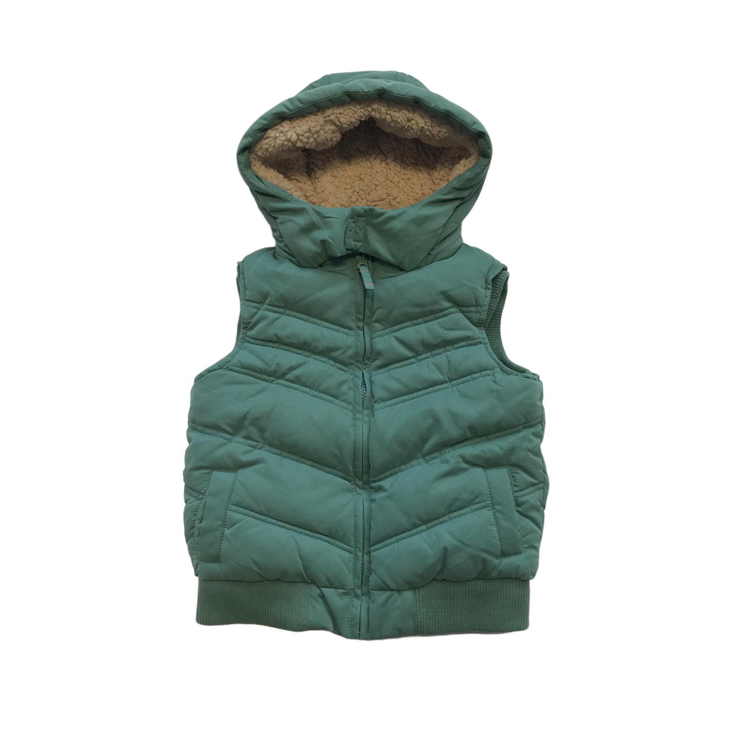 Fatface Mint Green Gilet Age 4