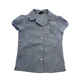 Debenhams Blue Gingham Summer School Short Sleeve Shirt