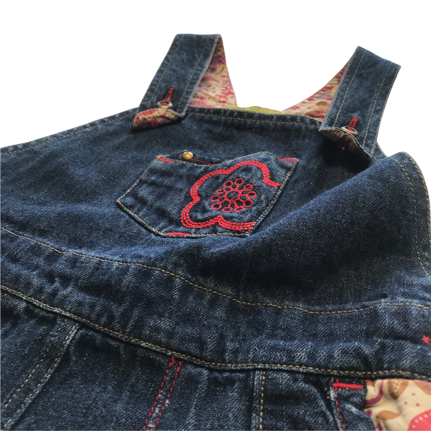 Pandemonium Denim Dungaree Dress Age 4