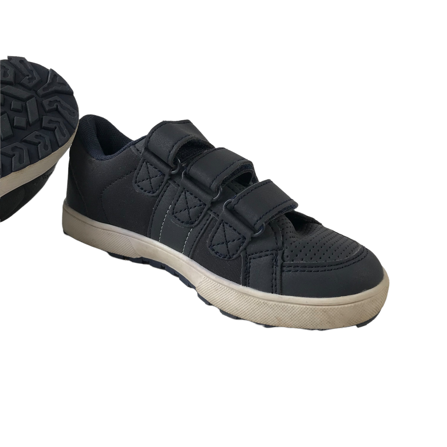 F&F Navy Blue Trainers Size UK 11 junior