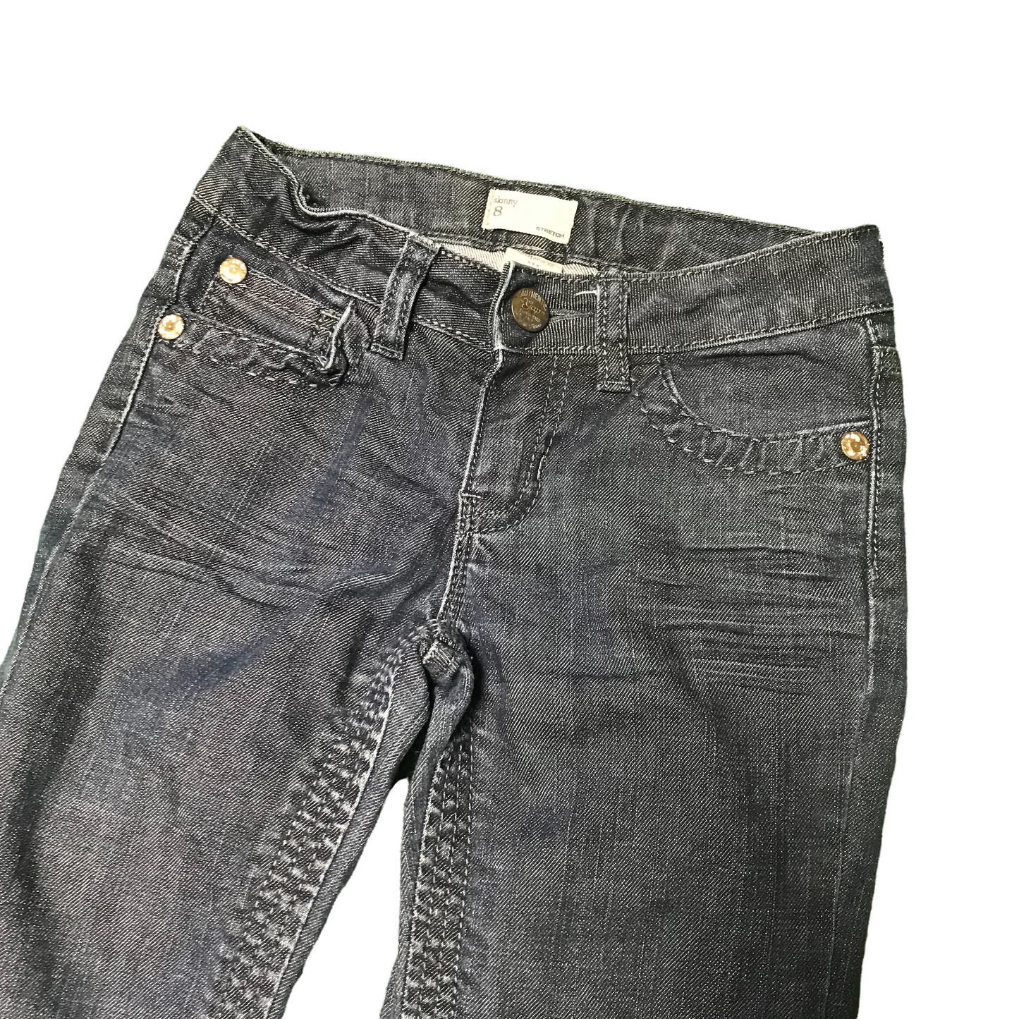 GAP Dark Blue Seam Detailed Jeans Age 8