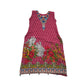 IAF Collection Pink Embroidery Slit Dress and Trousers Age 10