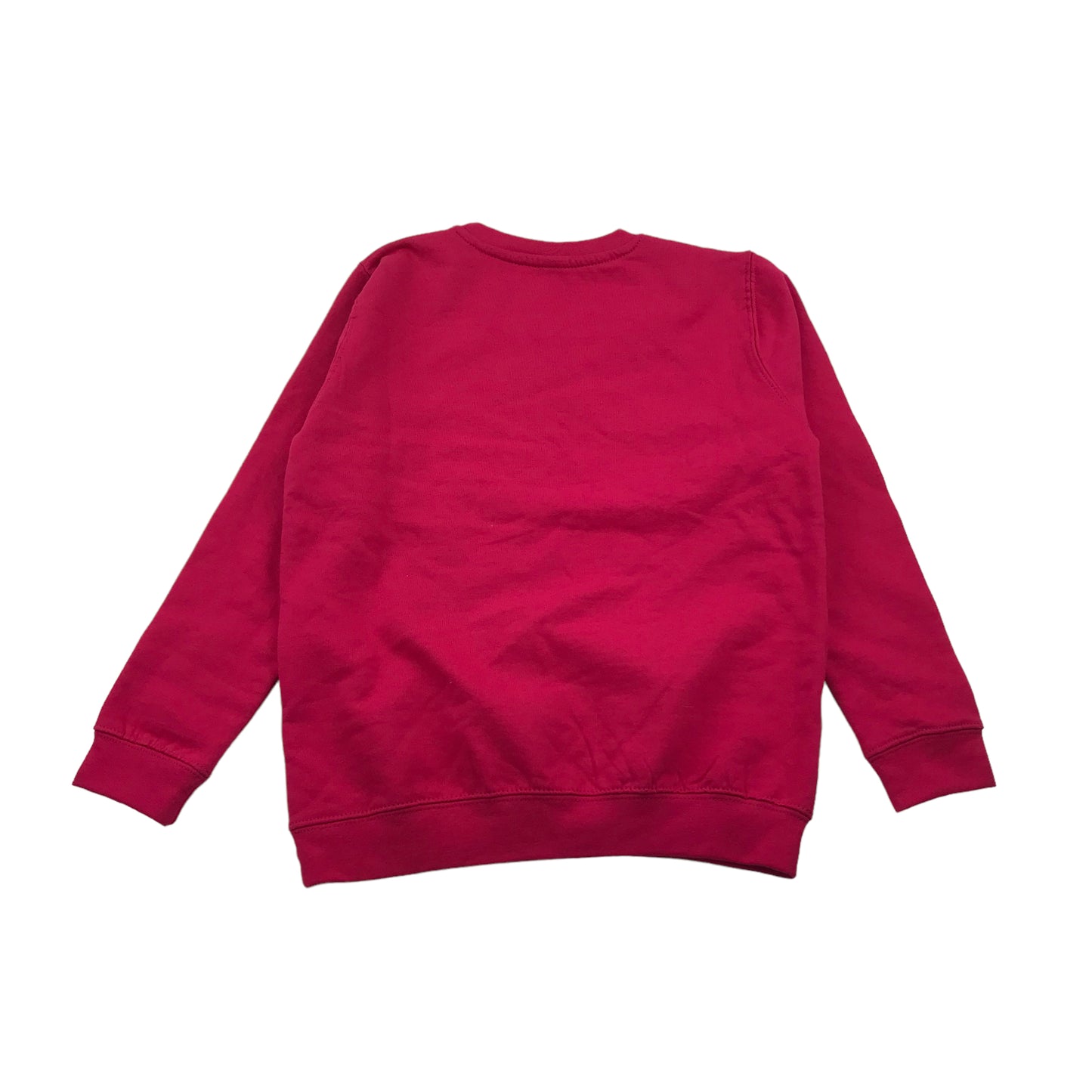 AWDis Fuchsia Pink Just Saying Hi Panda Sweater Age 9-11