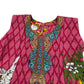 Pink Embroidery and Pattern Print Tunic Dress and Trousers Age 4