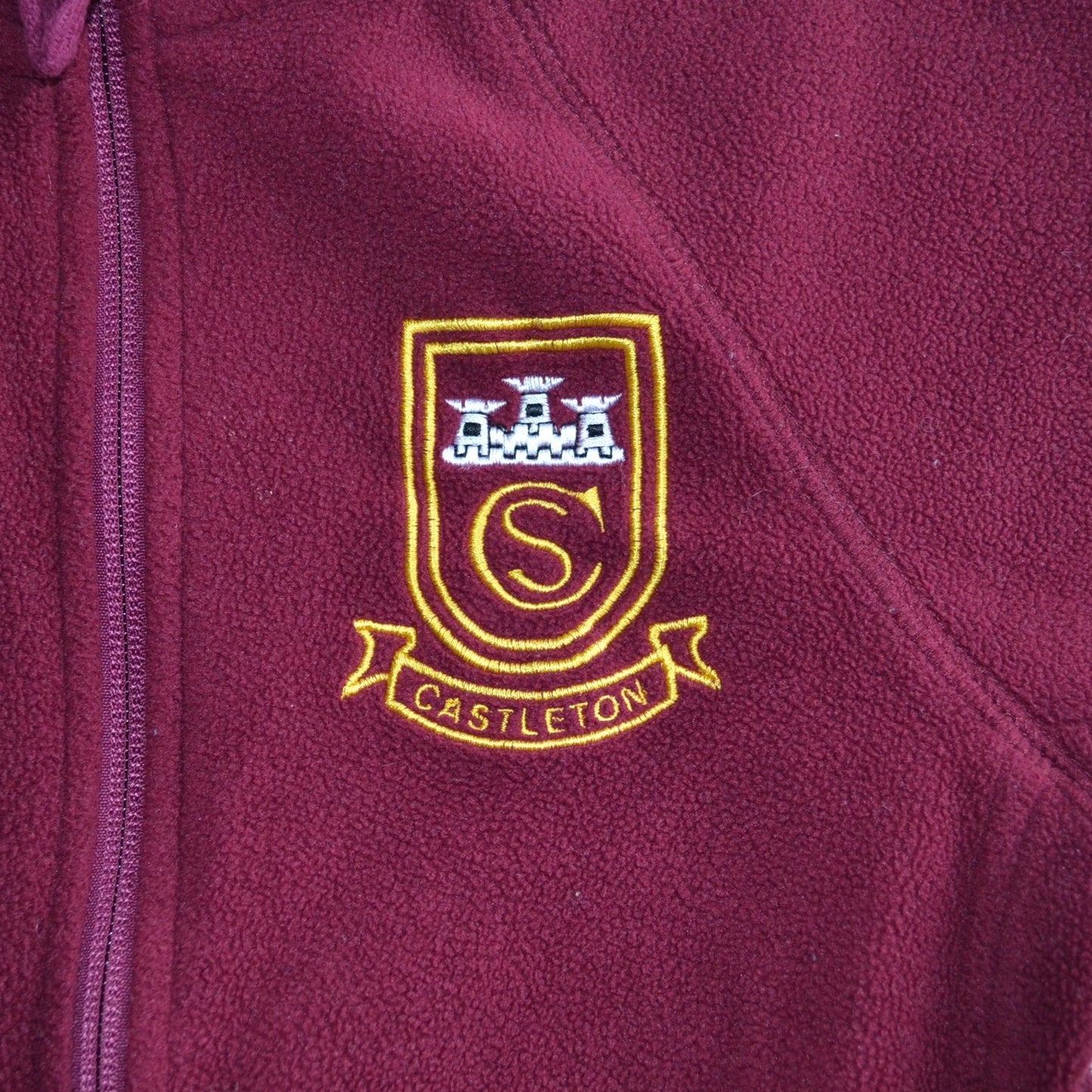Castleton Primary - Burgundy Fleece
