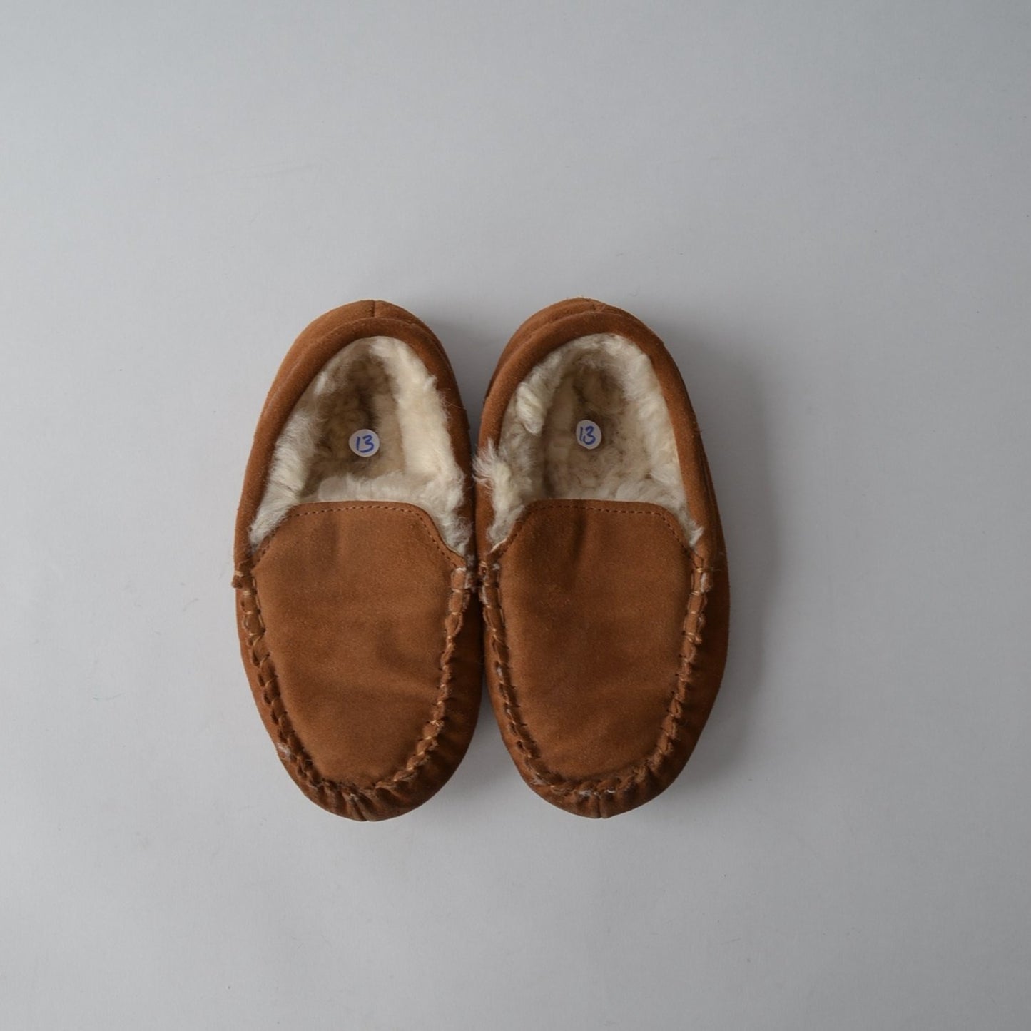 Slippers - Brown - Shoe Size 13 (jr)