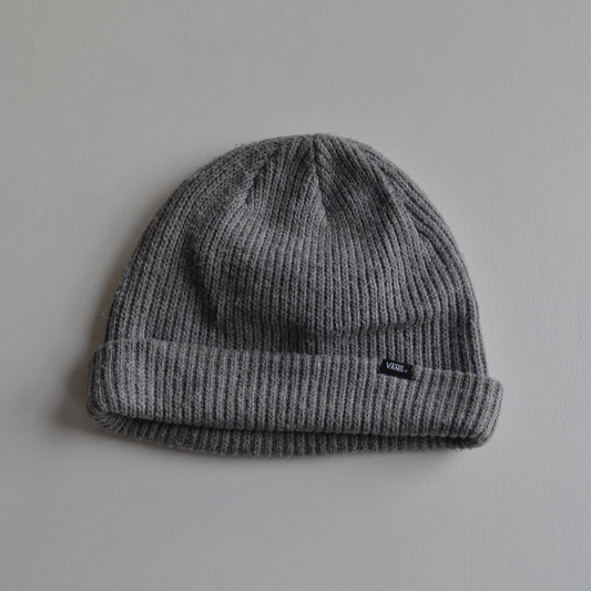 Vans One Size Grey Knitted Beanie Hat