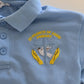 *St Francis of Assisi Primary light blue polo shirt