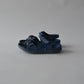 Sandals - Blue Plain - Shoe Size 10 (jr)