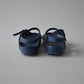 Sandals - Blue Plain - Shoe Size 10 (jr)
