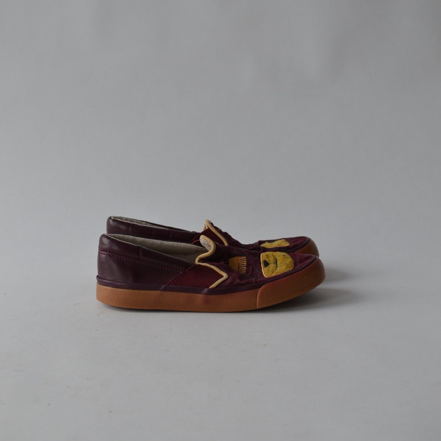 M&S Burgundy Plimsolls Shoe Size 11 (jr)