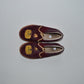 M&S Burgundy Plimsolls Shoe Size 11 (jr)
