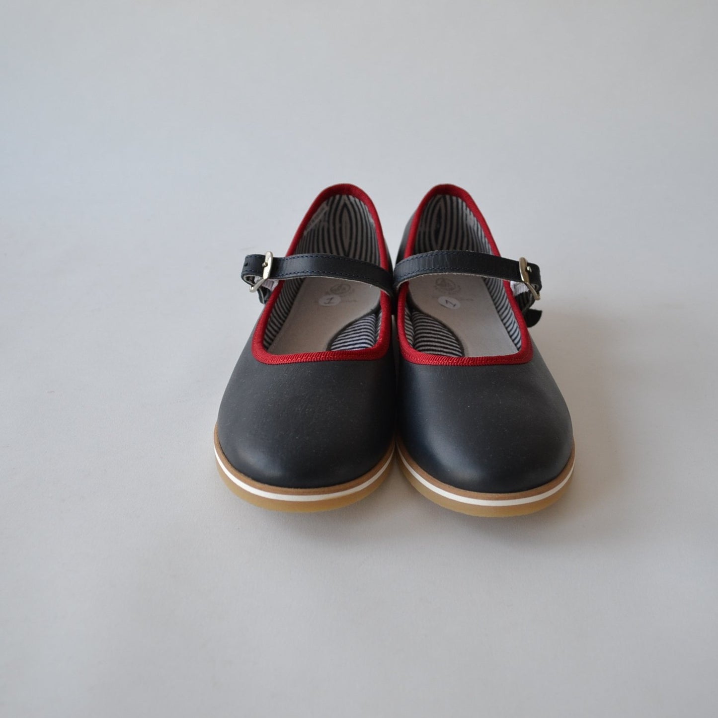 Petit Bateau Navy Flats Shoe Size 1