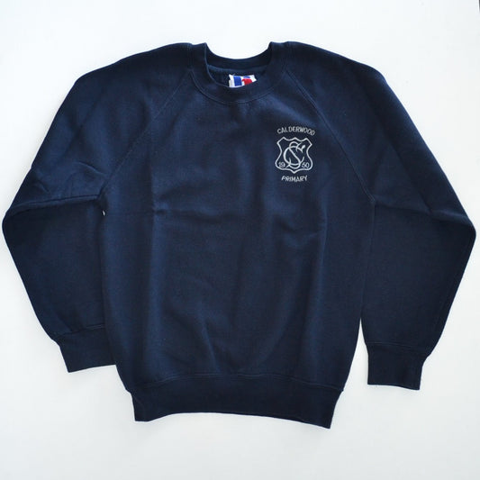 Calderwood Primary - Sweatshirt - Navy Crew Neck