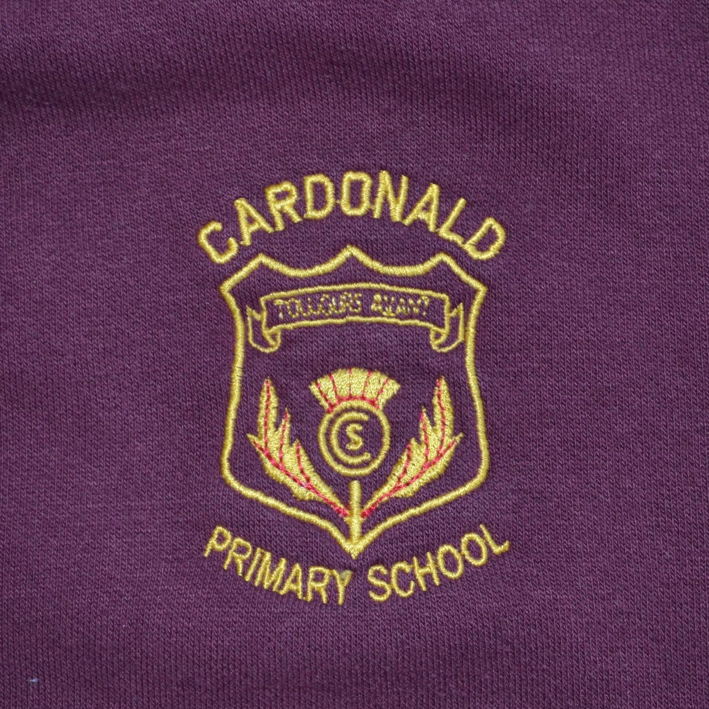 Cardonald Primary - Cardigan - Burgundy