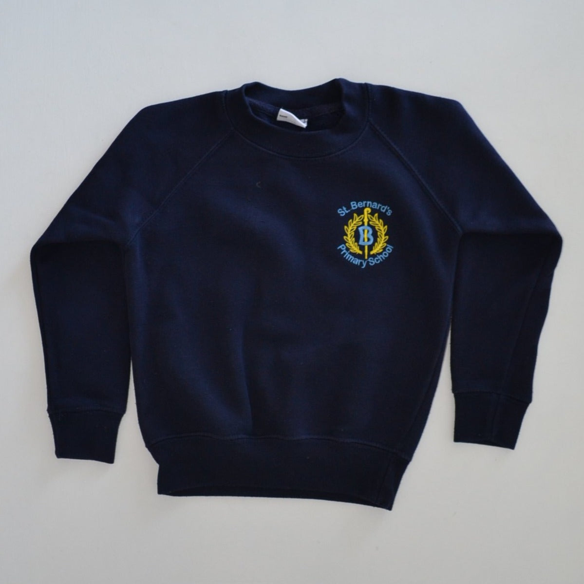 St. Bernard's Primary - Sweatshirt - Navy Crew Neck