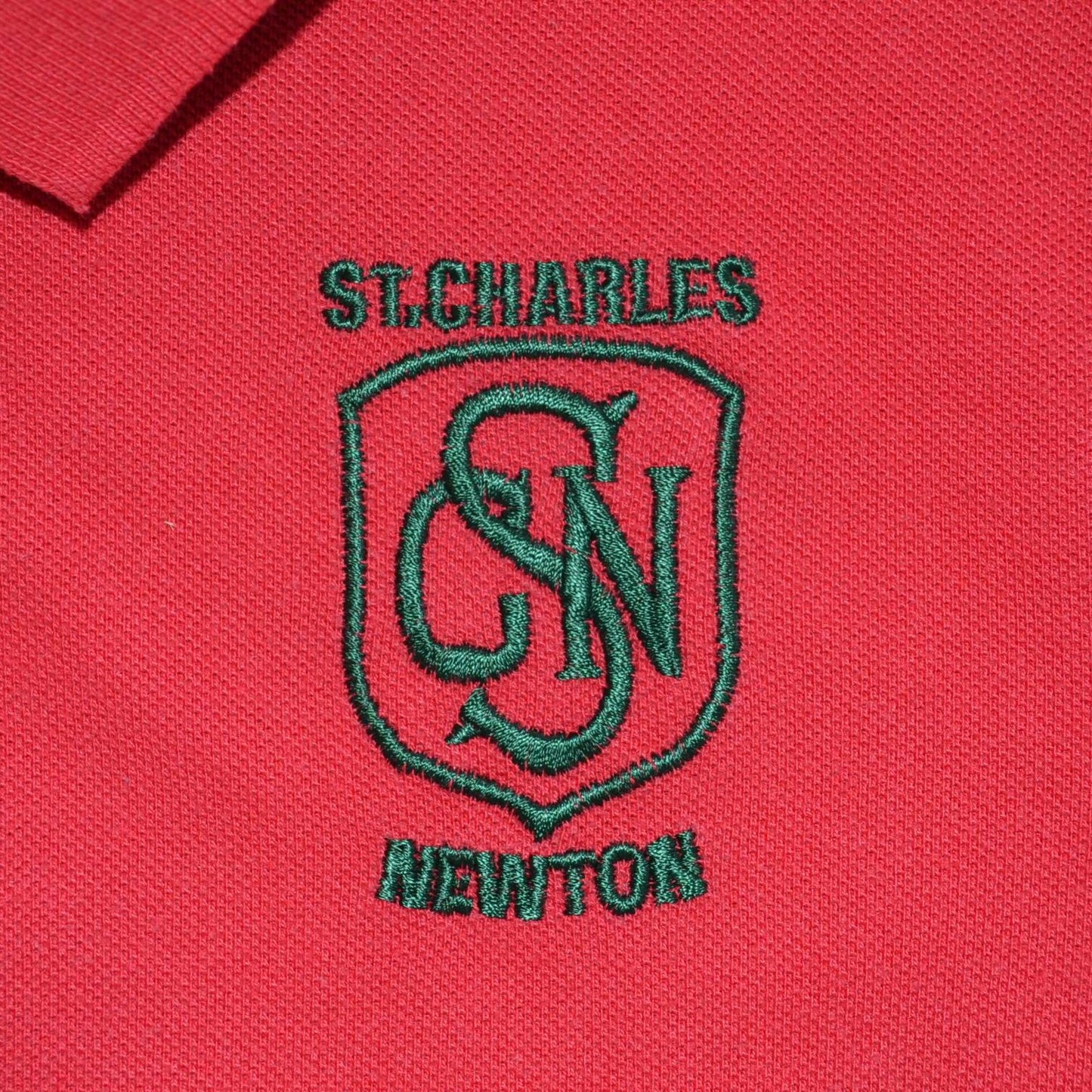 St. Charles Newton Primary - Poloshirt - Red