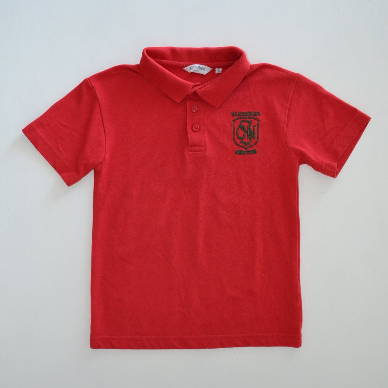St. Charles Newton Primary - Poloshirt - Red