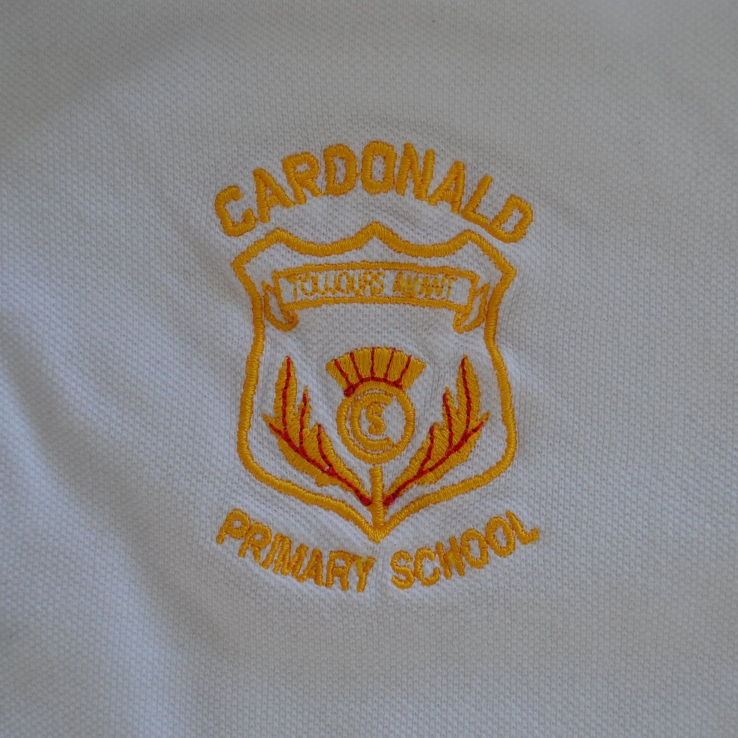 Cardonald Primary - Poloshirt - White