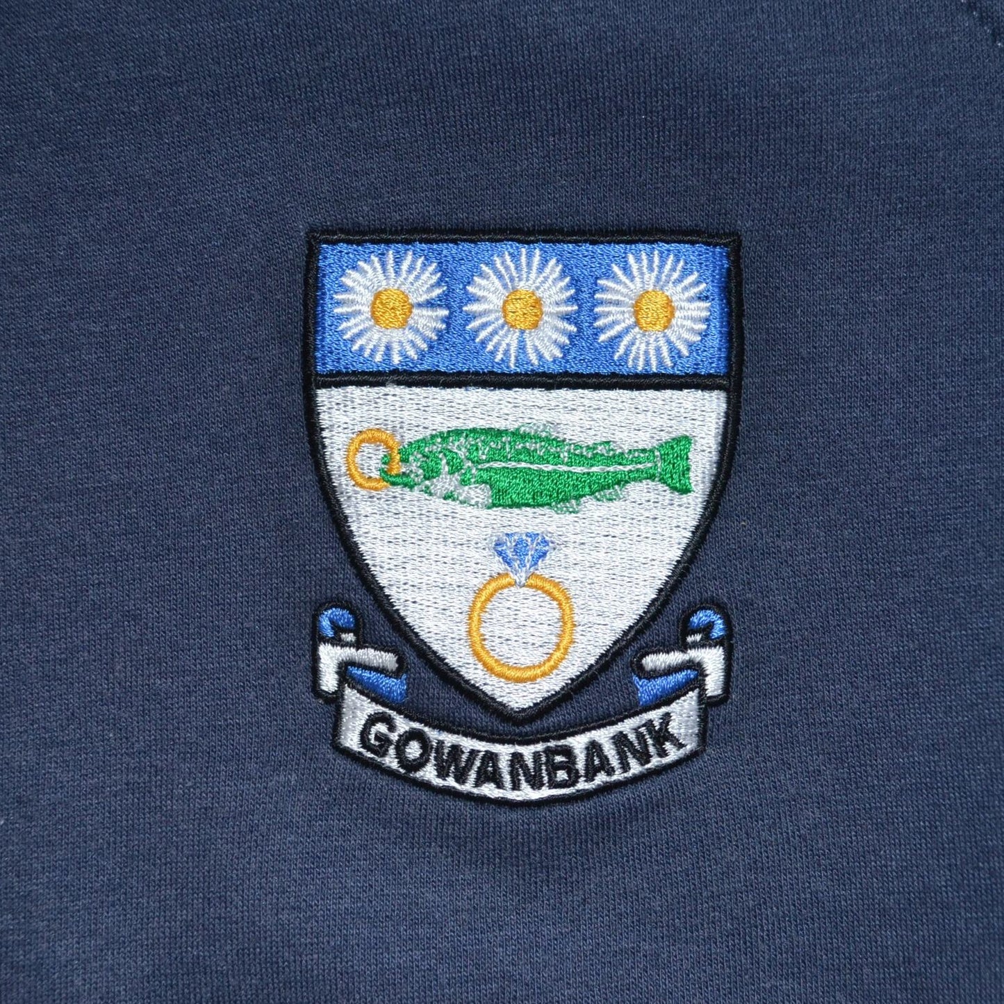 Gowanbank Primary - Sweatshirt - Navy Crew Neck