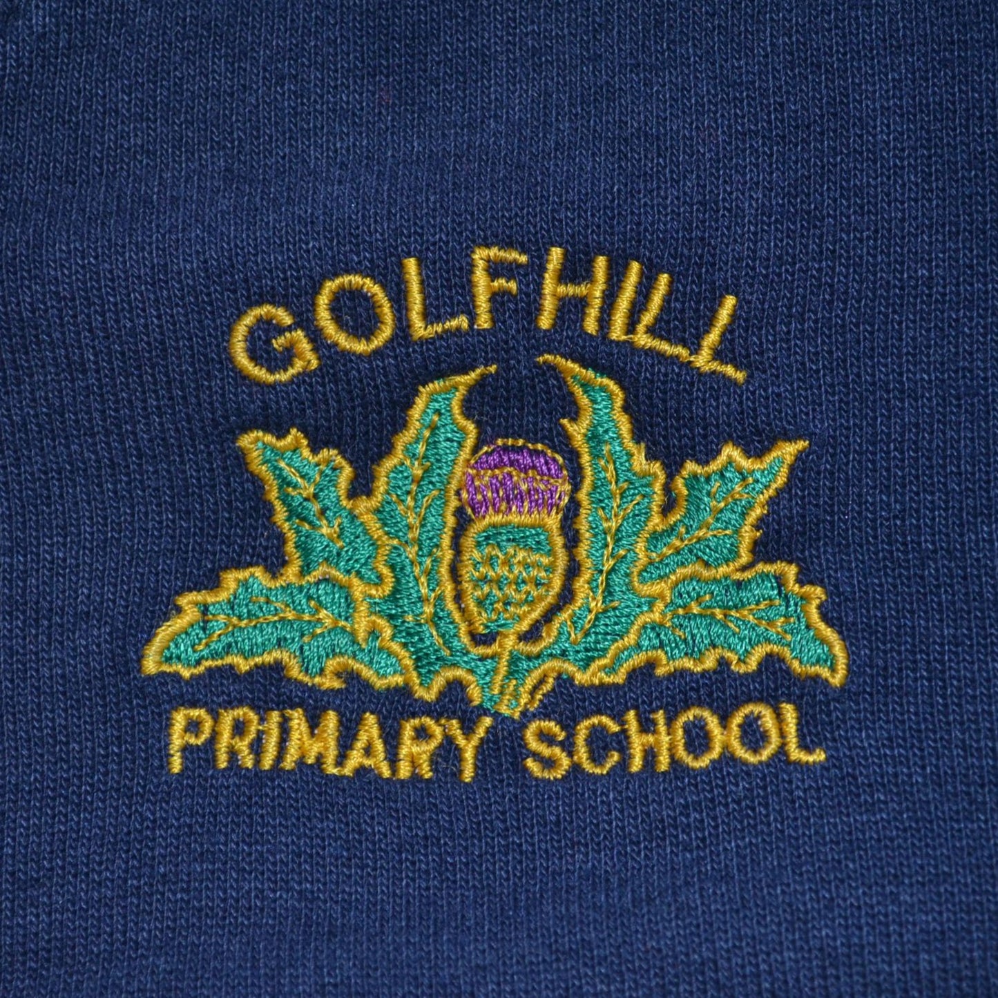Golfhill Primary - Sweatshirt - Navy Crew Neck