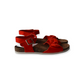 Nutmeg Red Bow Detail Sandals Shoe Size 11 (jr)