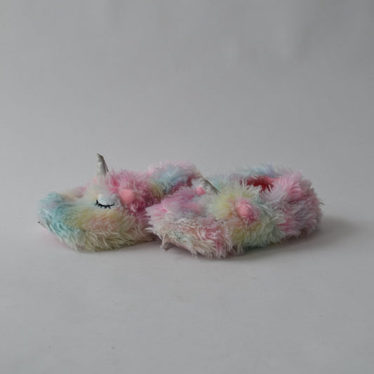 Unicorn Slippers - Shoe Size 13.5 (jr)