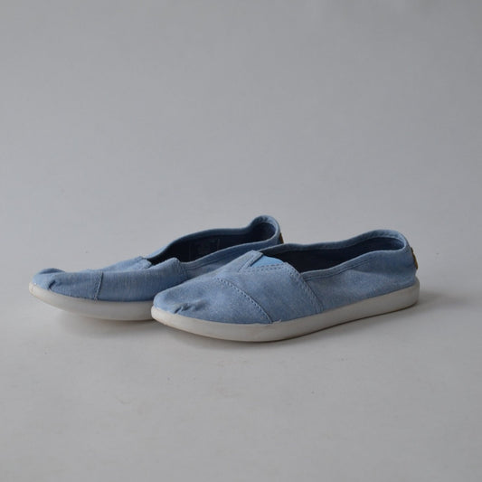 NEXT Light Blue Canvas Shoes Shoe Size 11 (jr)