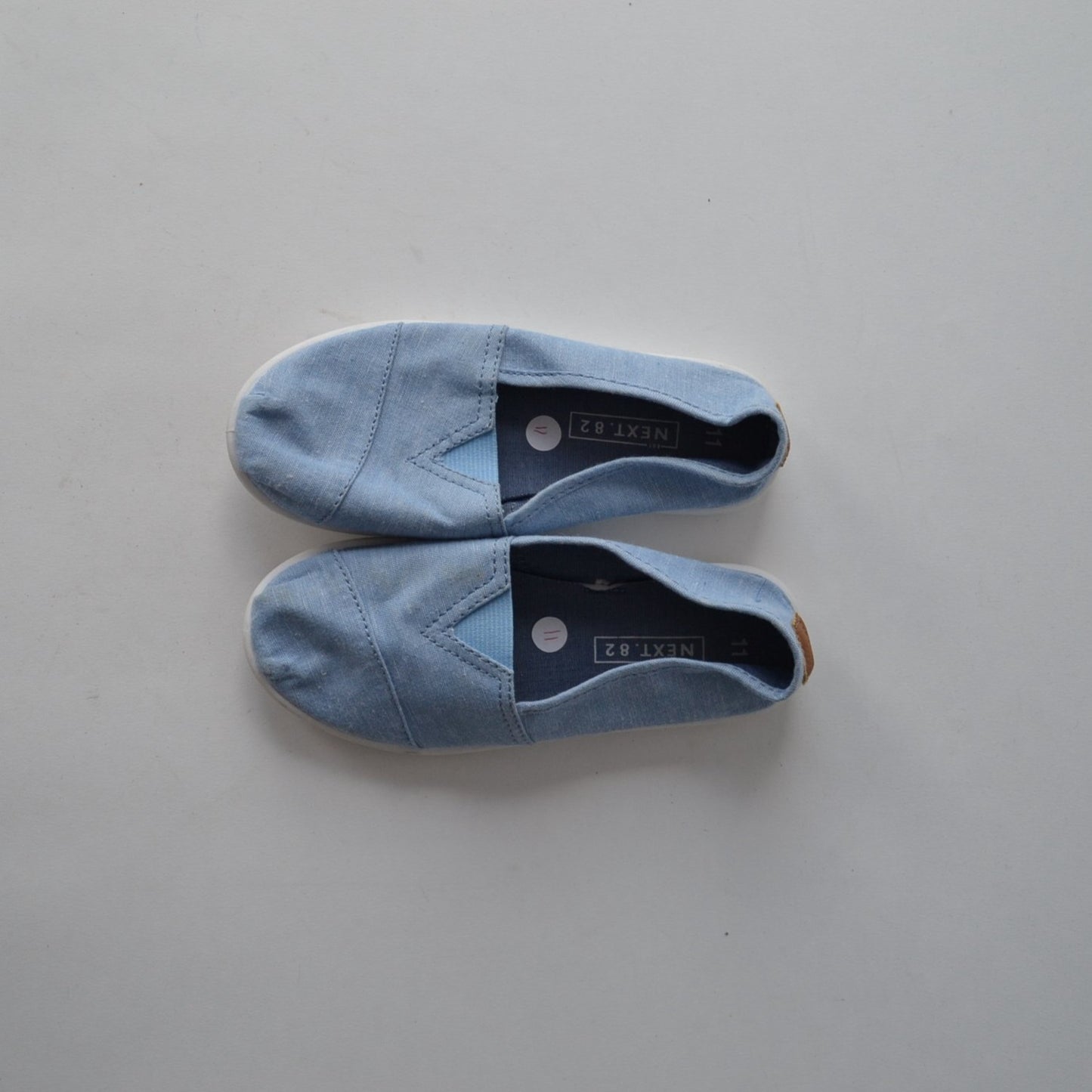 NEXT Light Blue Canvas Shoes Shoe Size 11 (jr)
