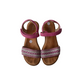 Geox Pink Embroidery Sandals Shoe Size 12.5 (jr)