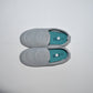 Grey Comfy Jersey Plimsolls Shoe Size 1
