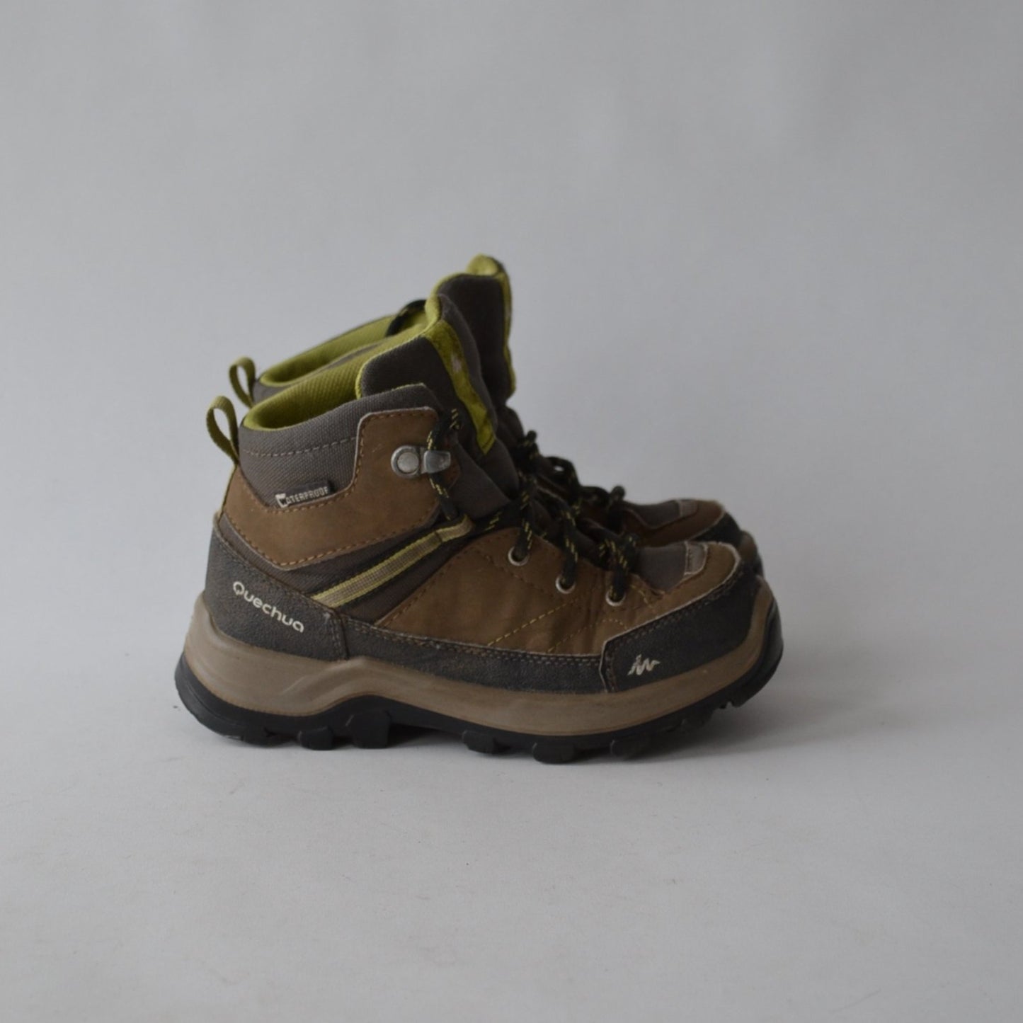Quechua Brown Walking Boots Shoe Size 11.5 (jr)