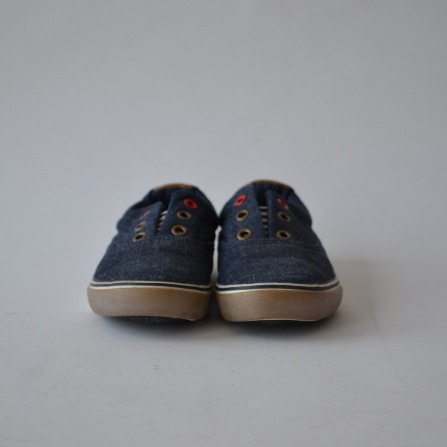 Denim Style Laceless Plimsolls Shoe Size 11 (jr)