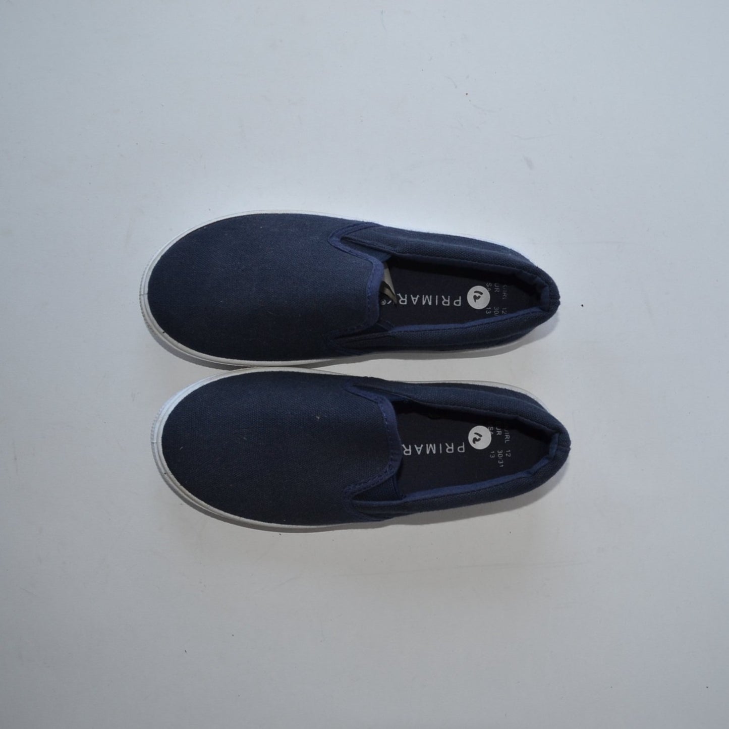 Primark Navy Plimsolls Shoe Size 12 (jr)