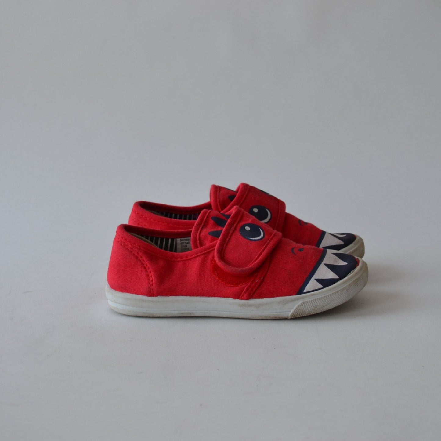 Red Monster Trainers Shoe Size 11 (jr)