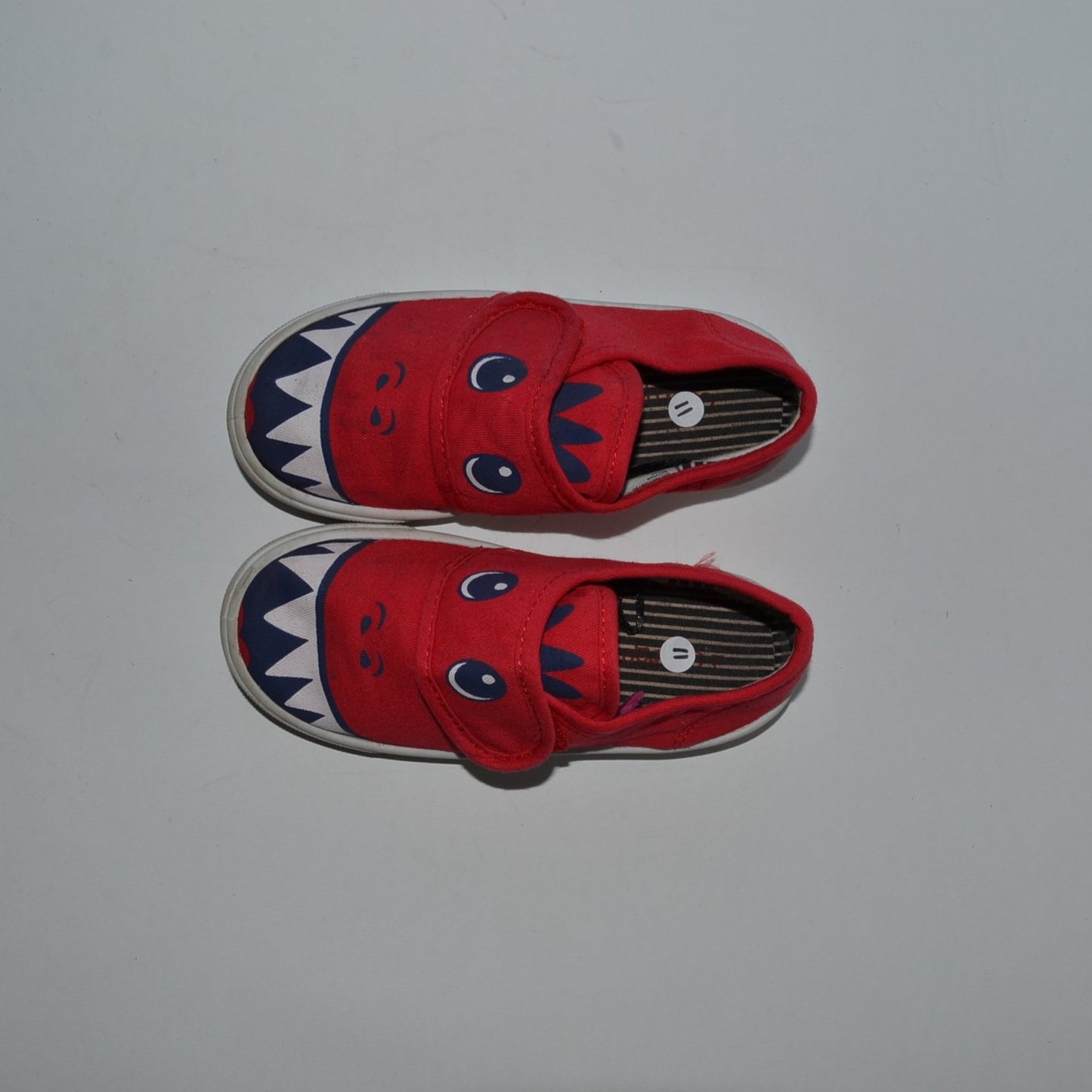 Red Monster Trainers Shoe Size 11 (jr)