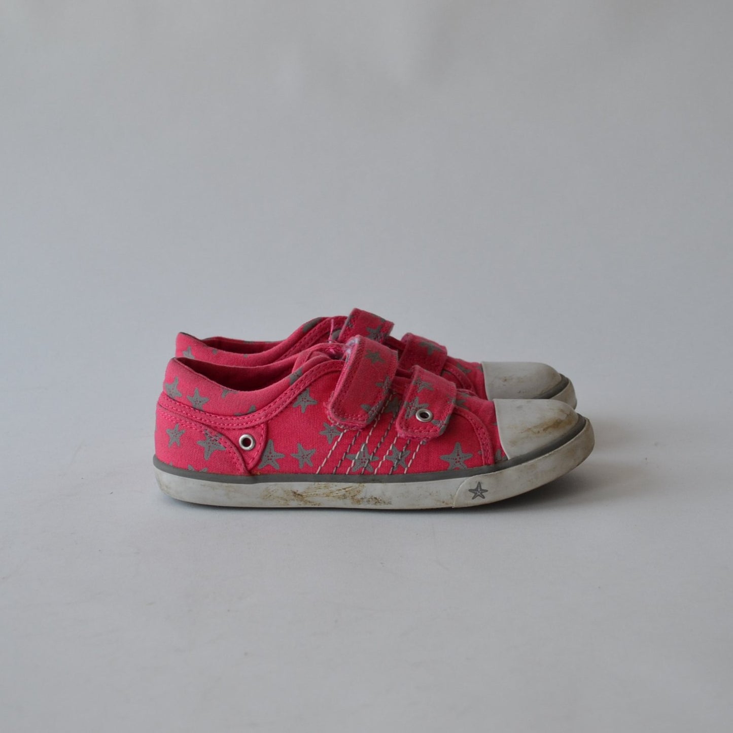 Pink Trainers with Stars Shoe Size 12 (jr)