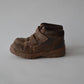 Brown Leather Boots Shoe Size 9.5 (jr)