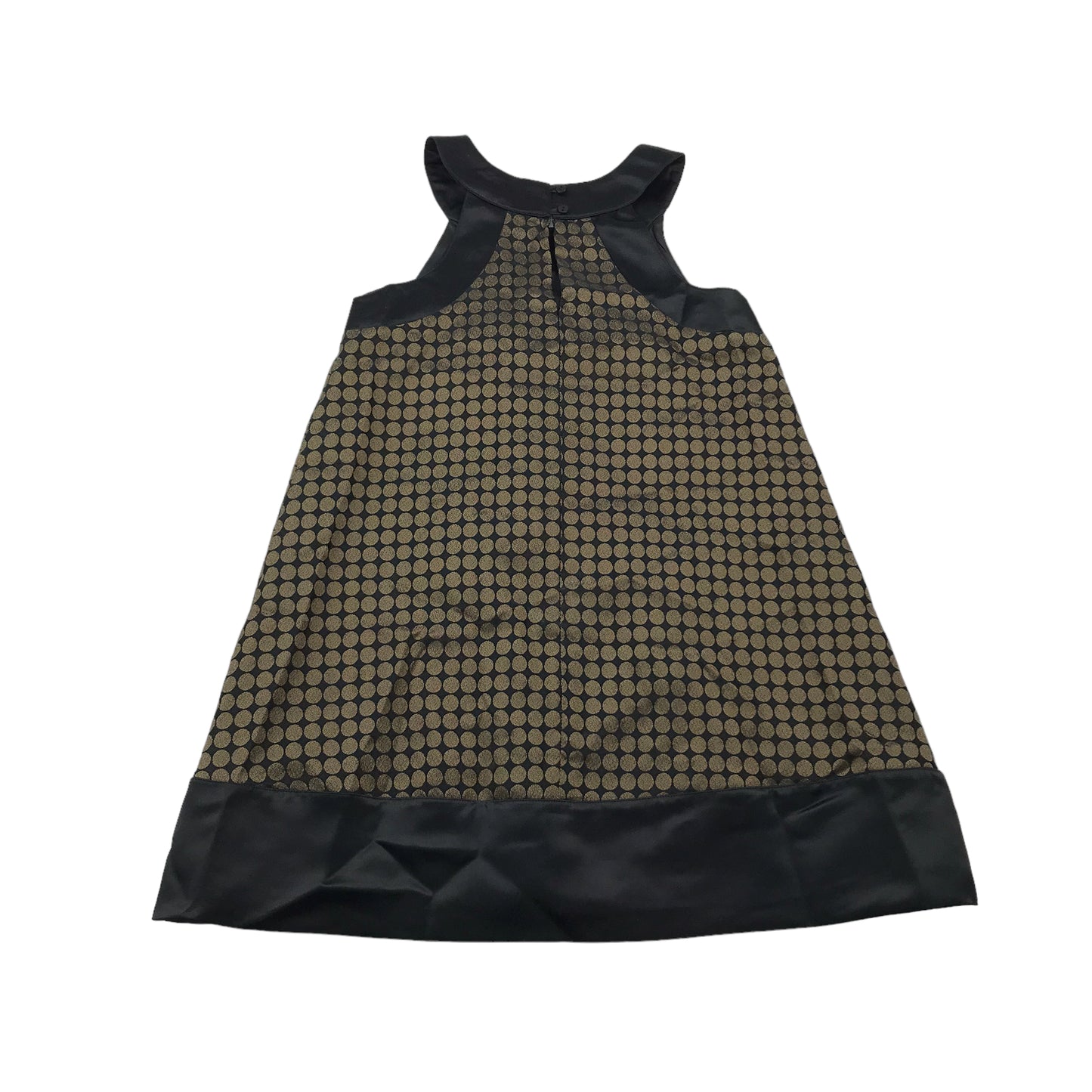 Debenhams Black and Golden A-line Dress Age 10