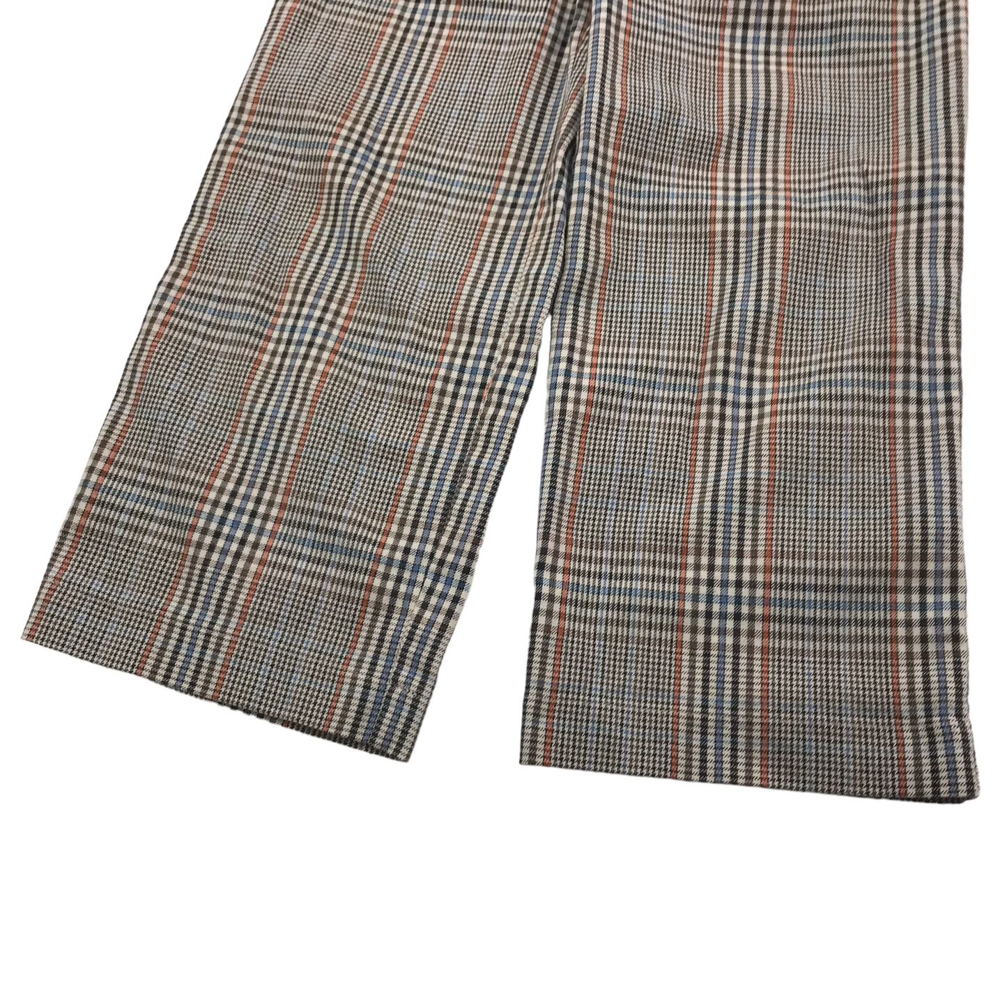 Zara Grey and Brown Houndstooth Pattern Trousers Age 11