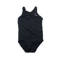 Milano Black Plain Sleeveless Leotard Age 7-8