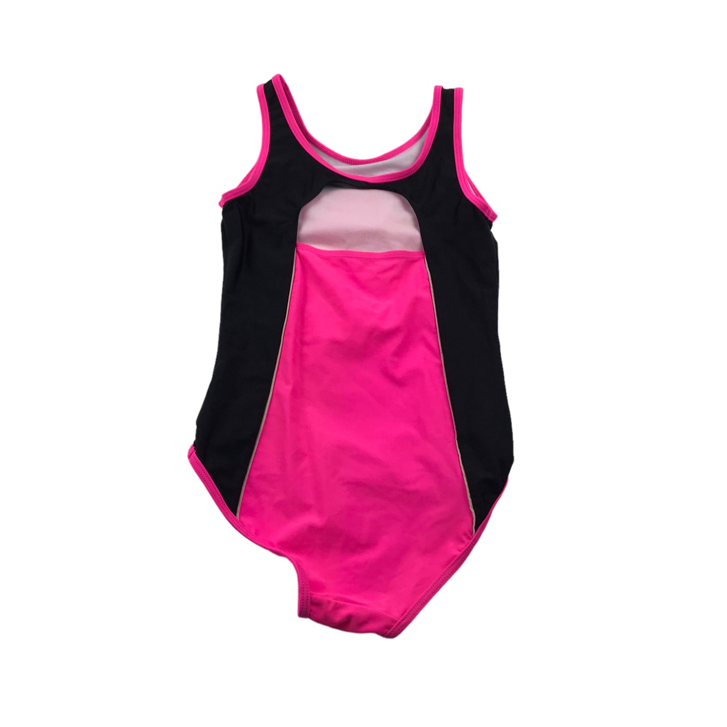 George Pink and Black Swim Costume Age 9