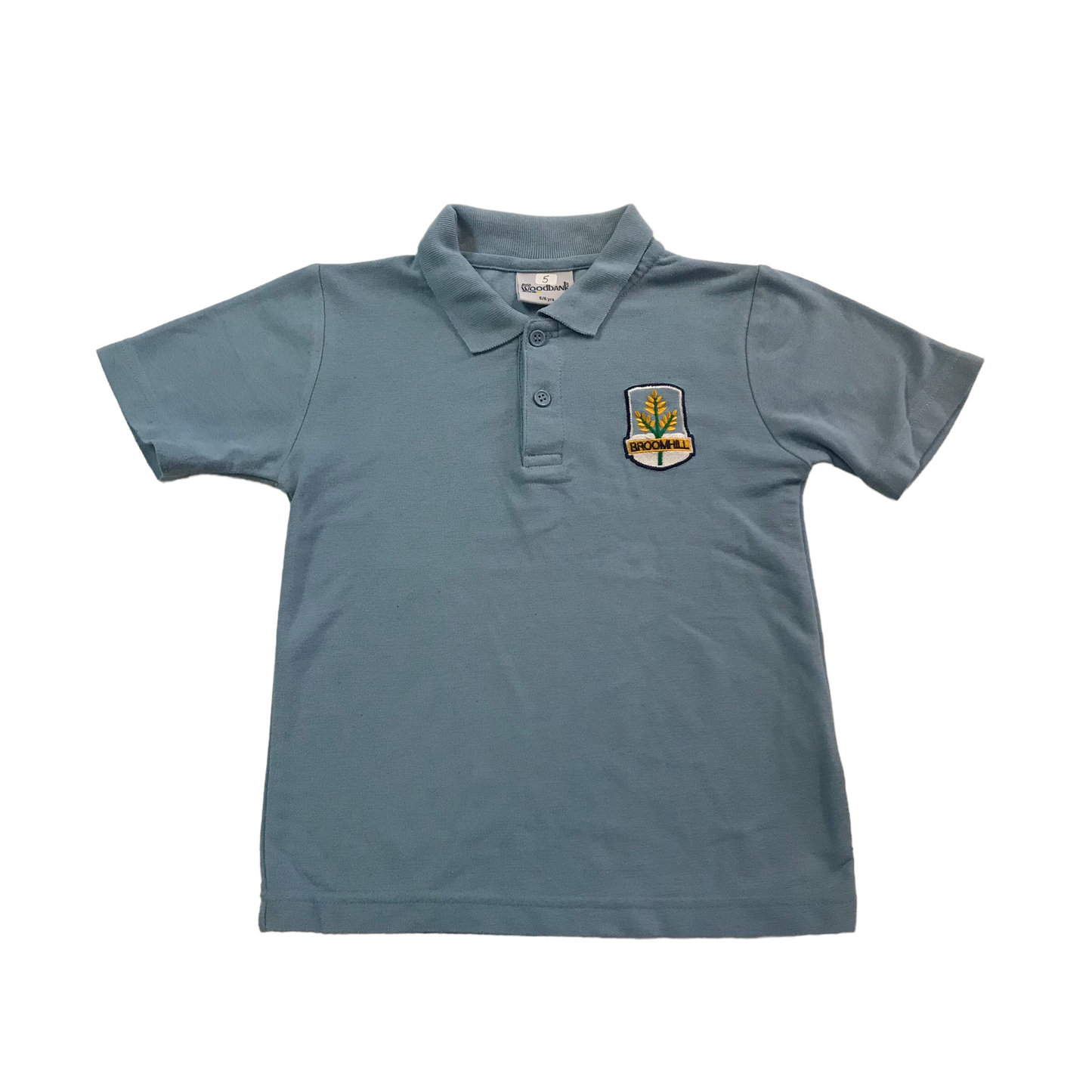 Broomhill Primary Light Blue Polo Shirt