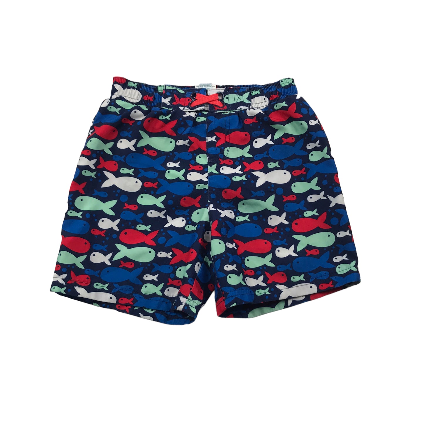 Circo Navy Blue Fish Swim Trunks Age 4