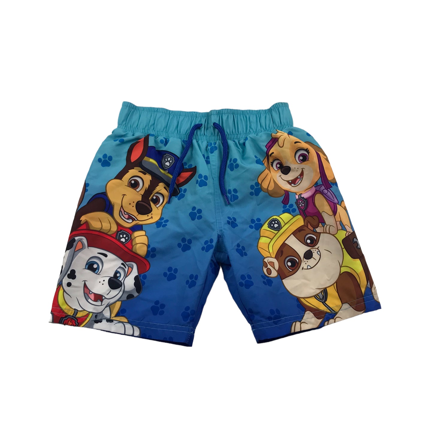 Primark Blue Paw Patrol Tree Swim Trunks Age 5