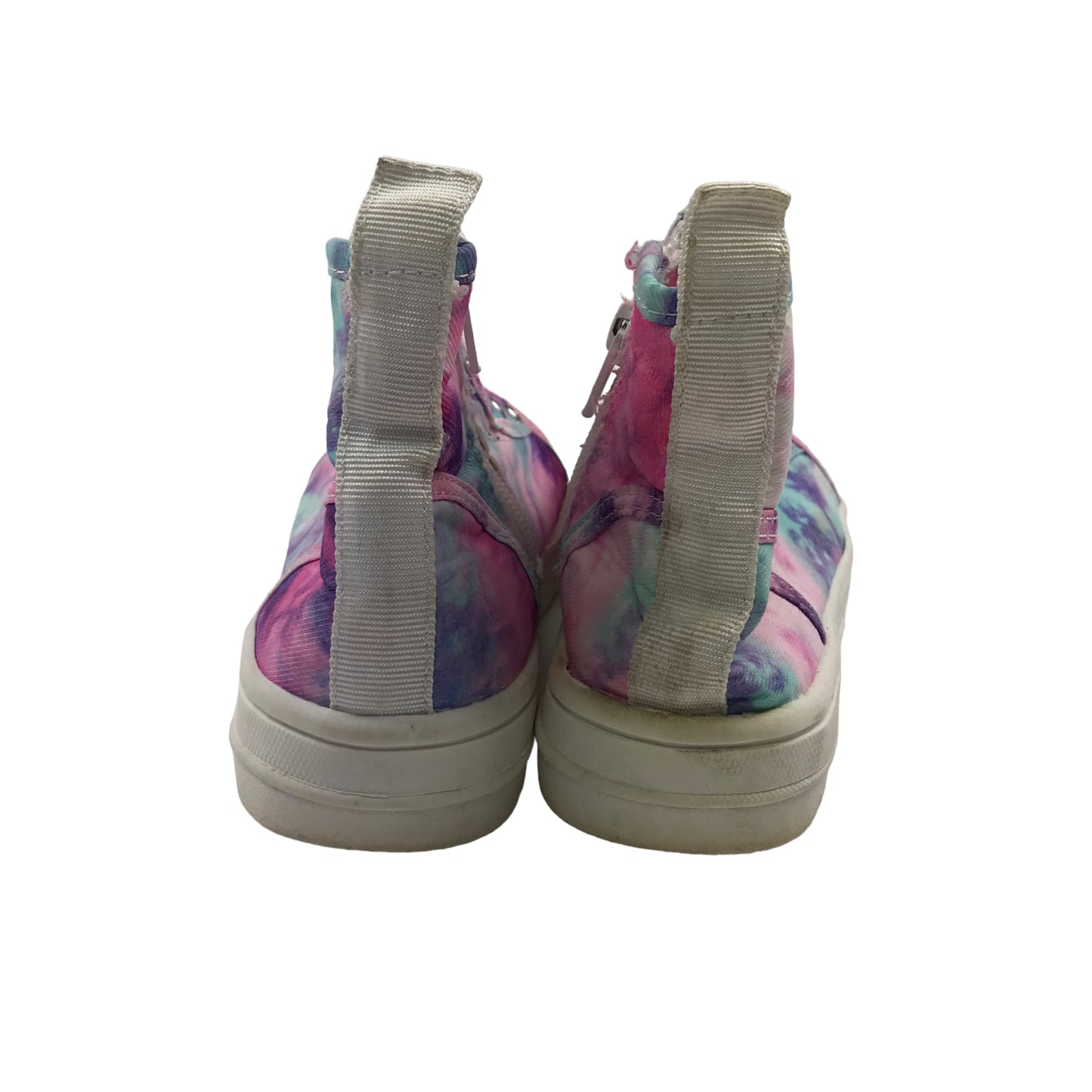 Tu Pink and Blue Tie Dye High Tops Trainers Shoe Size 10 junior