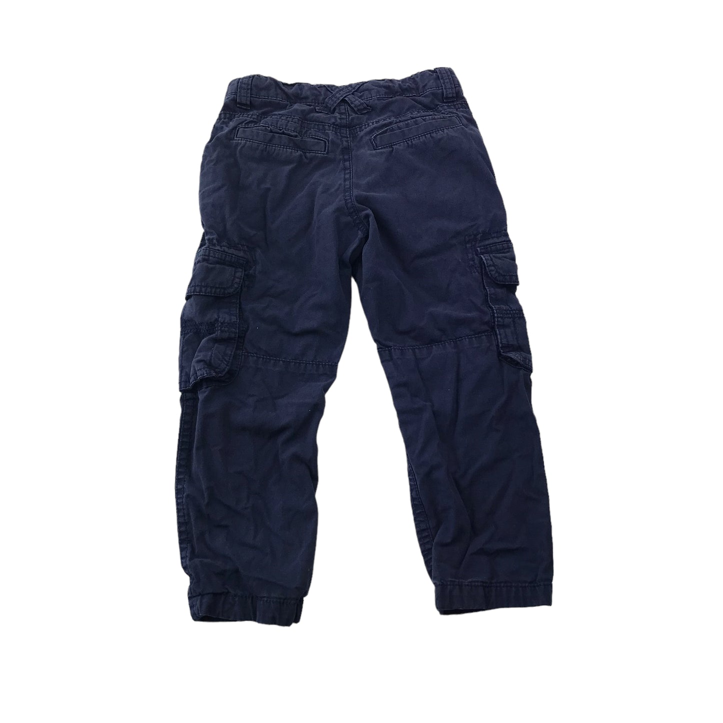 John Lewis Navy Blue Cargo Trousers Age 4