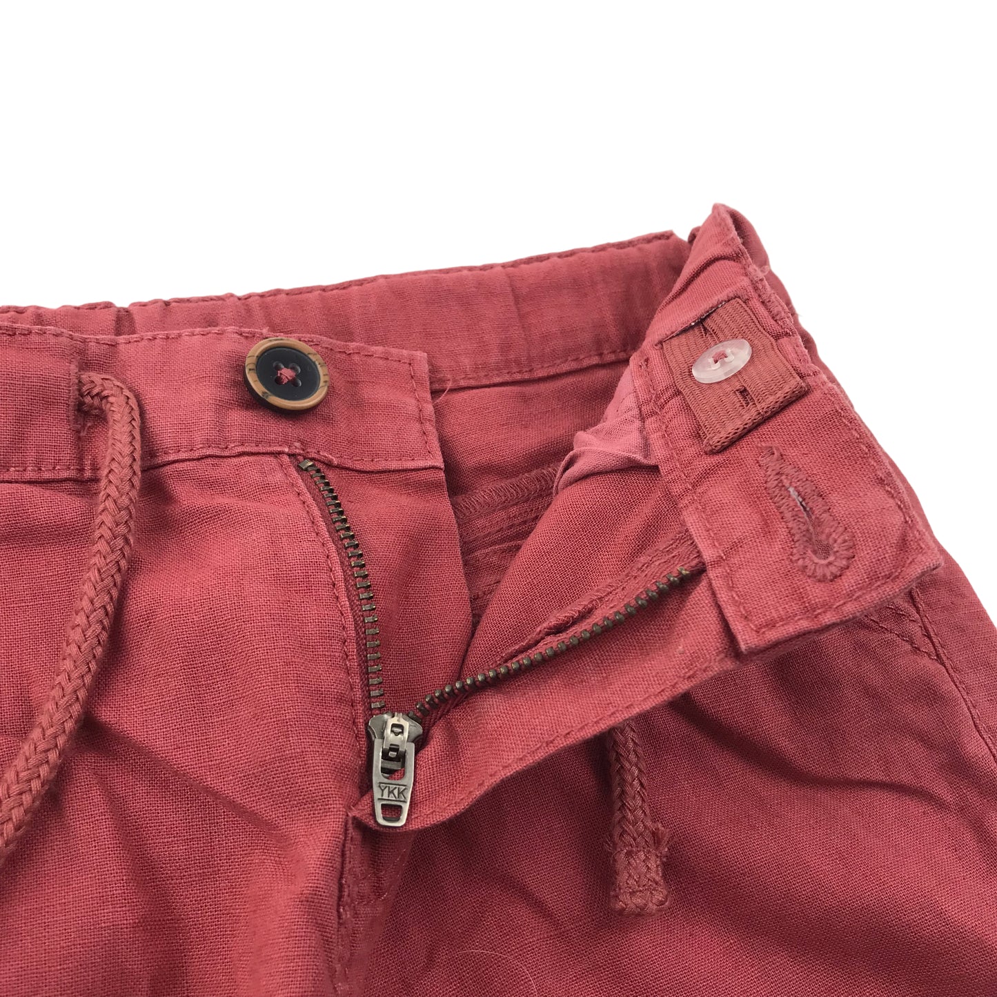 M&S Burgundy Hue Cargo Trousers