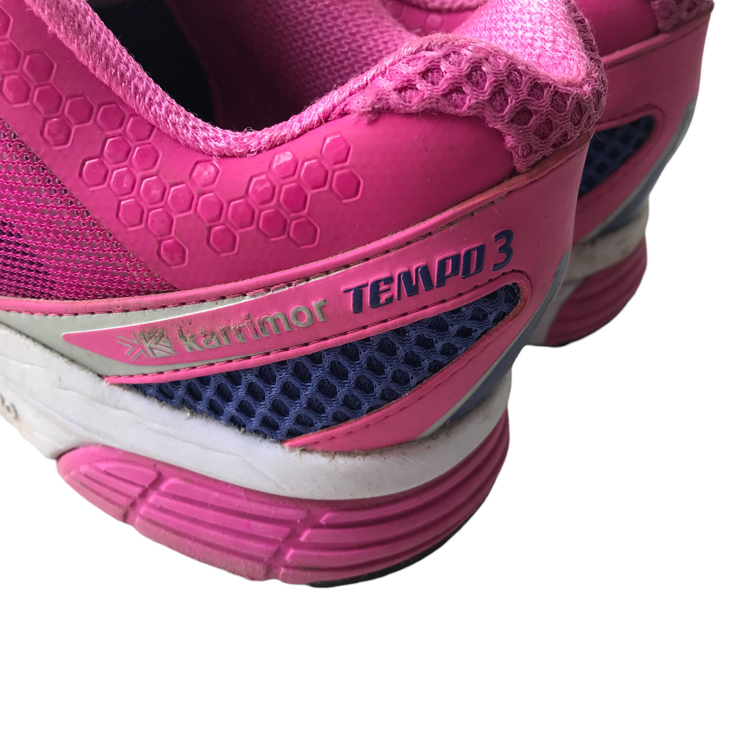Karrimor Tempo Pink and Purple Running Trainers Size UK 6.5